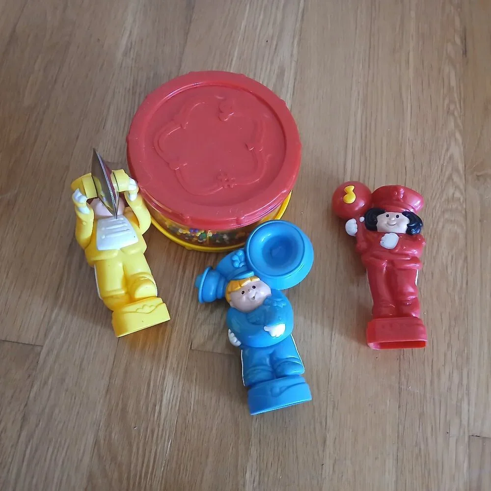 Vintage 1998 Fisher Price Band Music Toys